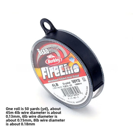 Fireline Original Black White Beading Stringing Special Line US Origin Oiled Processed LB Type for Autumn Hot Sale of the Sea...