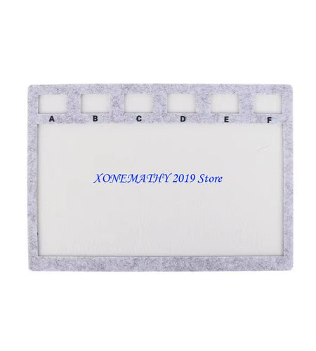 Multi Functional Bead Organiser Board for DIY Crafting and Professional Design Projects Nonslip Felt Beading Mat
