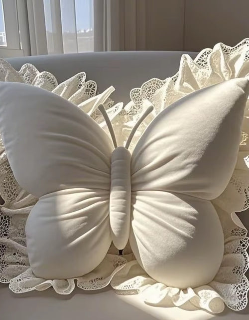 Load image into Gallery viewer, Cute Princess Butterfly Office Pillow Living Room Bow Bedroom Car Sofa Cushion Home New Pillow Room Home Garden Decor
