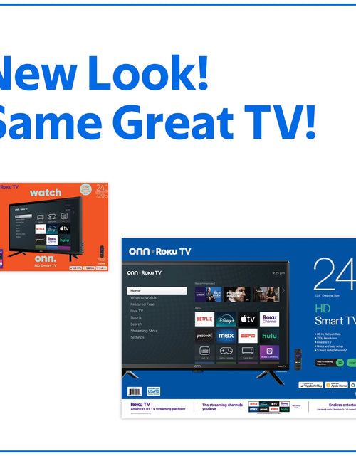 Load image into Gallery viewer, 24” Class 720P HD Roku Smart Television, 100012590
