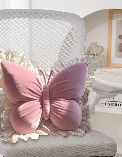 Load image into Gallery viewer, Cute Princess Butterfly Office Pillow Living Room Bow Bedroom Car Sofa Cushion Home New Pillow Room Home Garden Decor
