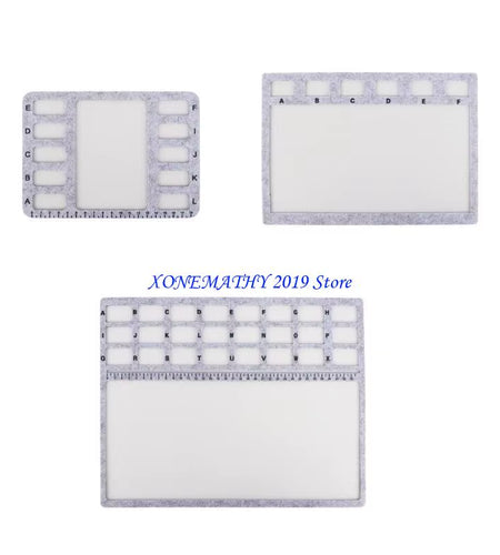 Multi Functional Bead Organiser Board for DIY Crafting and Professional Design Projects Nonslip Felt Beading Mat