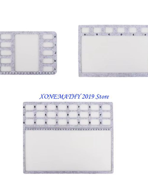 Load image into Gallery viewer, Multi Functional Bead Organiser Board for DIY Crafting and Professional Design Projects Nonslip Felt Beading Mat
