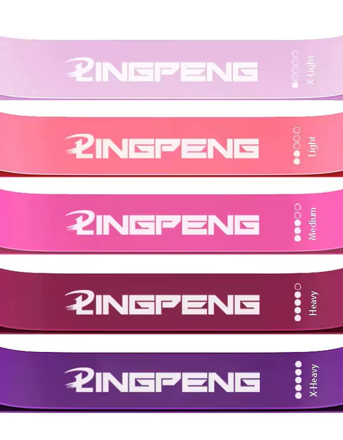 Load image into Gallery viewer, Different Resistance Bands Yoga Band Fitness Exercise Training Hip Tension Band Leg Squat Dance Elastic Loop Stretch Band
