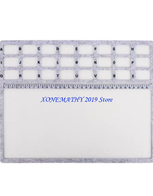 Load image into Gallery viewer, Multi Functional Bead Organiser Board for DIY Crafting and Professional Design Projects Nonslip Felt Beading Mat
