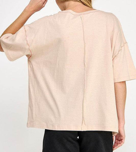 SAGE+FIG Love-Inpired Graphic Oversized T-Shirt