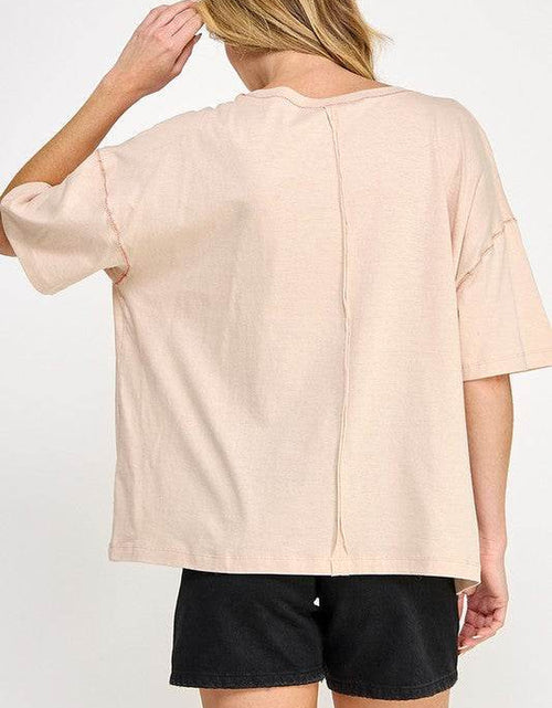 Load image into Gallery viewer, SAGE+FIG Love-Inpired Graphic Oversized T-Shirt
