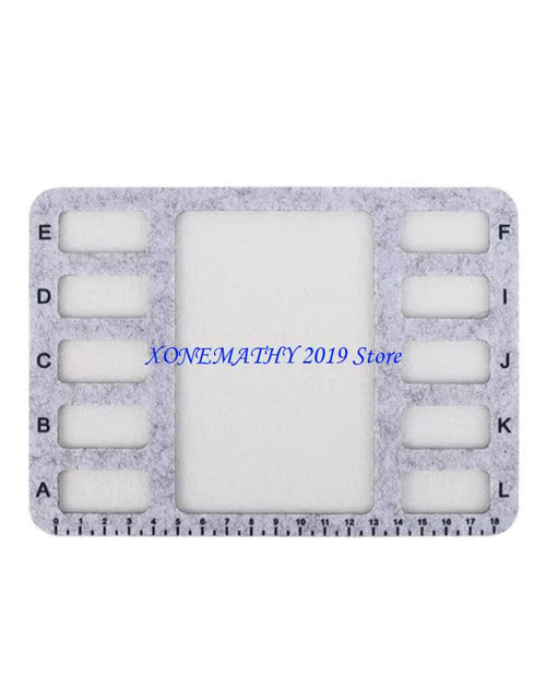 Load image into Gallery viewer, Multi Functional Bead Organiser Board for DIY Crafting and Professional Design Projects Nonslip Felt Beading Mat
