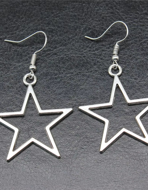 Load image into Gallery viewer, Vintage Star Drop Dangle Earrings for Women Fashion Jewelry Ladies Accessories Party Gift New
