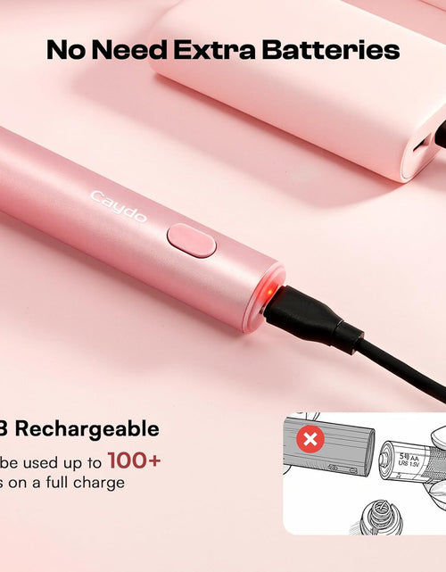Load image into Gallery viewer, Thread Burner for Jewelry Making, Rechargeable Thread Burner Tool &amp; Threads Zapper for Bead Weaving, Bracelet Making, Leather Craft, Sewing &amp; Stringing Projects

