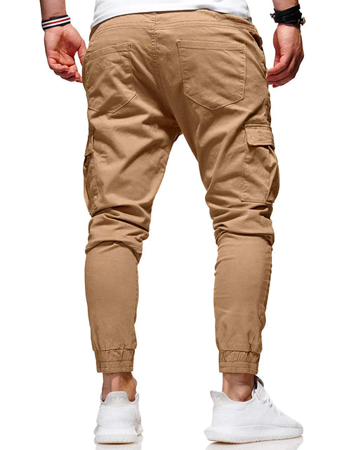 Load image into Gallery viewer, Men'S Casual Joggers Pants Sweatpants Cargo Combat Loose Sport Workout Trousers

