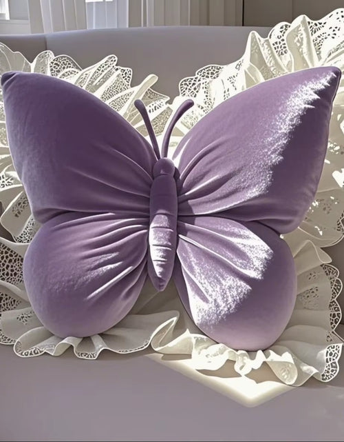 Load image into Gallery viewer, Cute Princess Butterfly Office Pillow Living Room Bow Bedroom Car Sofa Cushion Home New Pillow Room Home Garden Decor
