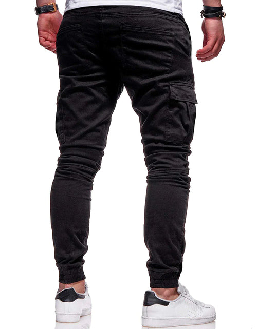 Load image into Gallery viewer, Men'S Casual Joggers Pants Sweatpants Cargo Combat Loose Sport Workout Trousers

