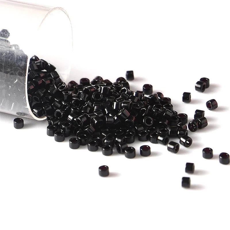 11/0 Miyuki Japan Delica Beads Non-Extra Finish Colors Glass Seed Beads for DIY Craft Jewelry Bracelet Making