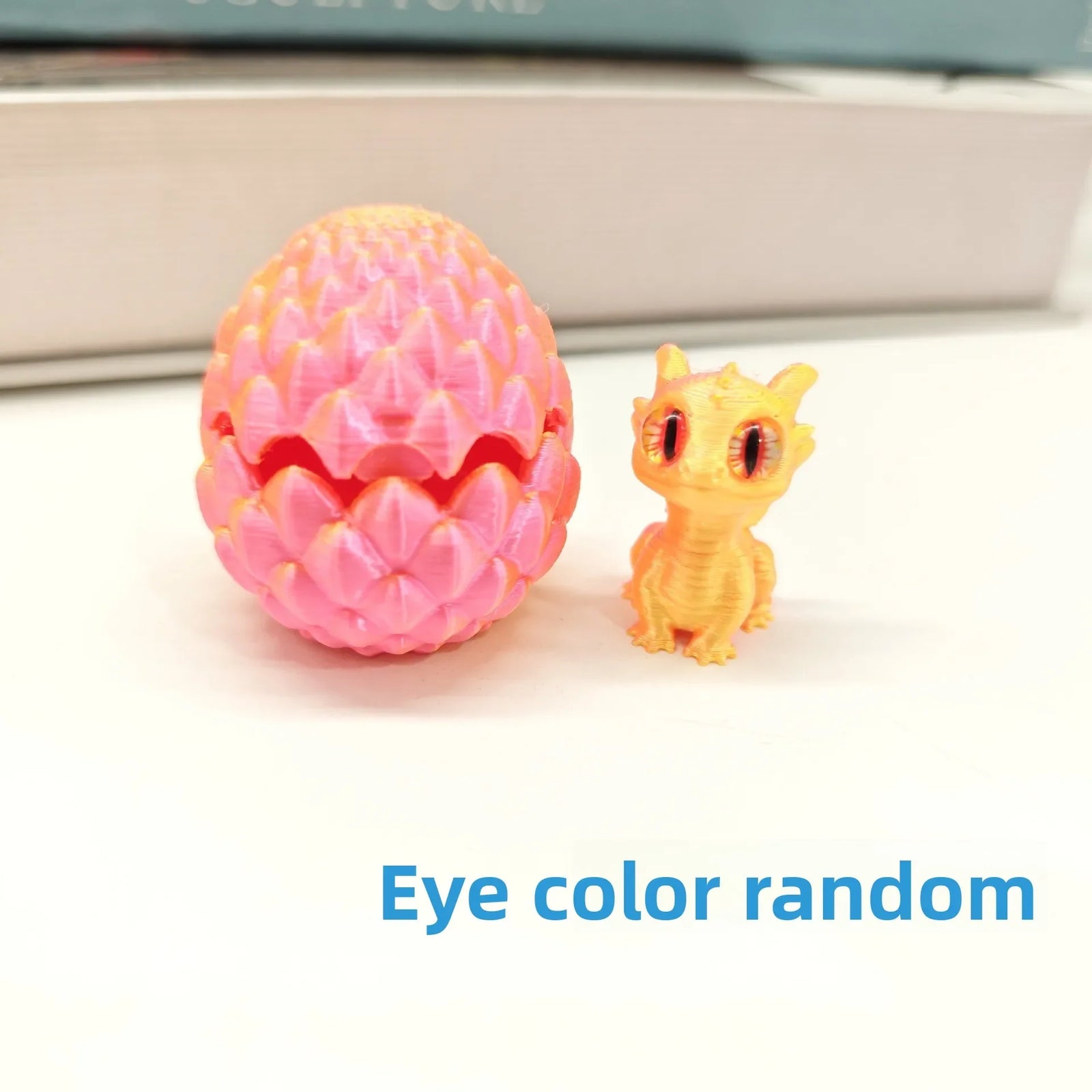 3D Printed Toys Mini Dragon Egg Set Creative Simulations Model Easter Home Decor Kids Gift Cute 3D Printing Design