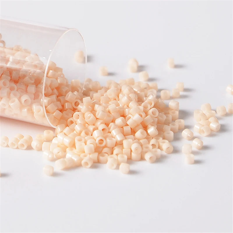 11/0 Miyuki Japan Delica Beads Non-Extra Finish Colors Glass Seed Beads for DIY Craft Jewelry Bracelet Making