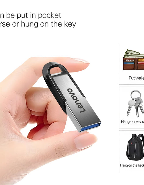 Load image into Gallery viewer, Flash Drives 2TB Usb 3.0 Mini High Speed Metal Pendrive 1TB 512GB Stick Portable Drive Waterproof Memoria Storage U Disk
