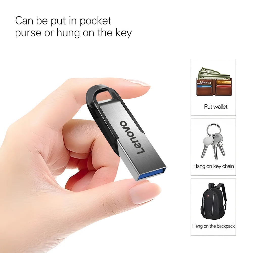 Flash Drives 2TB Usb 3.0 Mini High Speed Metal Pendrive 1TB 512GB Stick Portable Drive Waterproof Memoria Storage U Disk