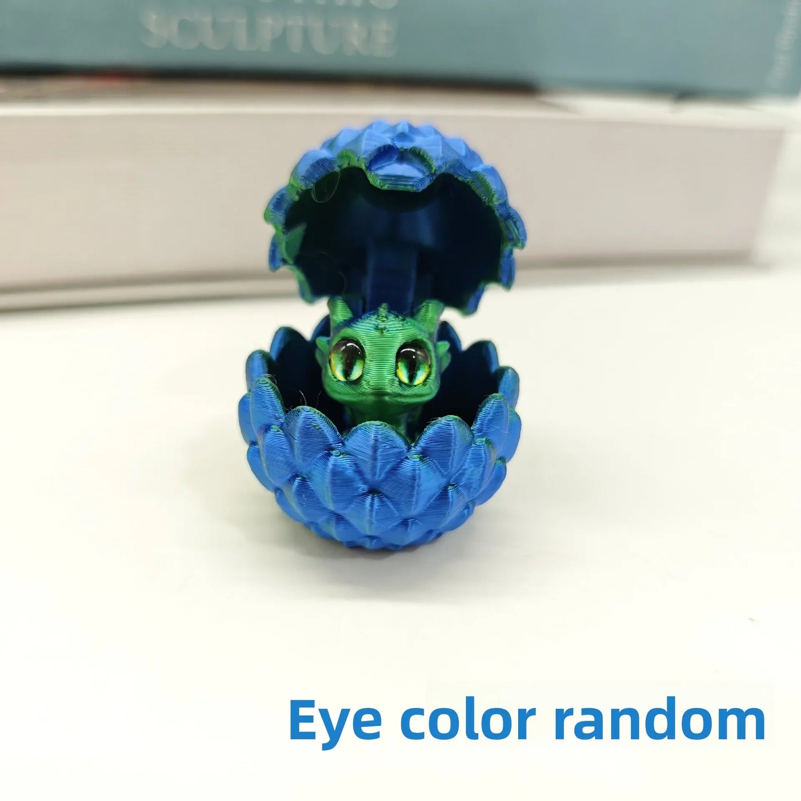3D Printed Toys Mini Dragon Egg Set Creative Simulations Model Easter Home Decor Kids Gift Cute 3D Printing Design
