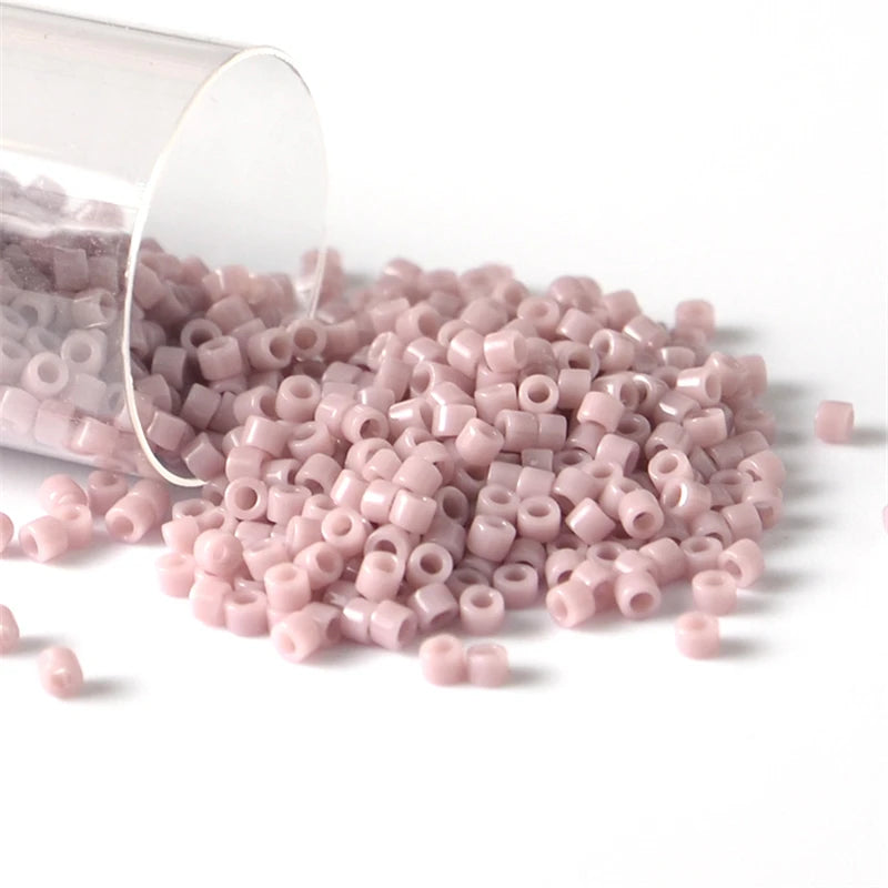 11/0 Miyuki Japan Delica Beads Non-Extra Finish Colors Glass Seed Beads for DIY Craft Jewelry Bracelet Making