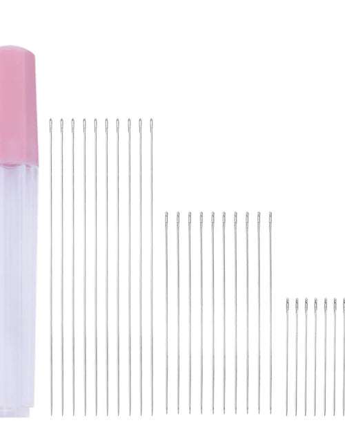 Load image into Gallery viewer, 30Pcs/Lot Bead Needles Very Thin Needle Sewing Needles for Beads Embroidery Tool DIY Needlework
