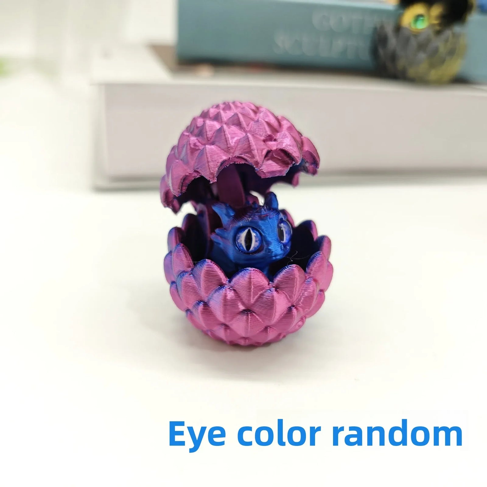 3D Printed Toys Mini Dragon Egg Set Creative Simulations Model Easter Home Decor Kids Gift Cute 3D Printing Design
