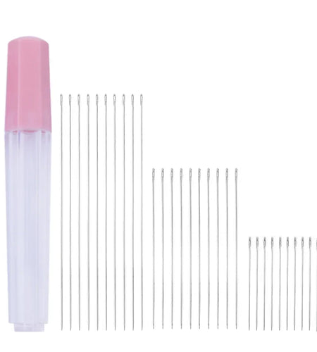 30Pcs/Lot Bead Needles Very Thin Needle Sewing Needles for Beads Embroidery Tool DIY Needlework