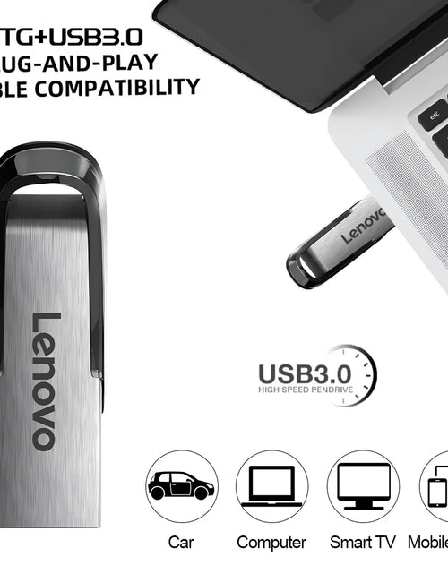 Load image into Gallery viewer, Flash Drives 2TB Usb 3.0 Mini High Speed Metal Pendrive 1TB 512GB Stick Portable Drive Waterproof Memoria Storage U Disk
