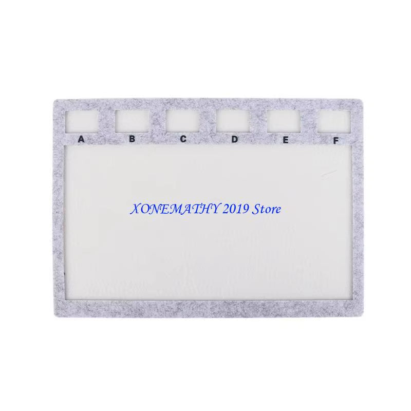 Multi Functional Bead Organiser Board for DIY Crafting and Professional Design Projects Nonslip Felt Beading Mat