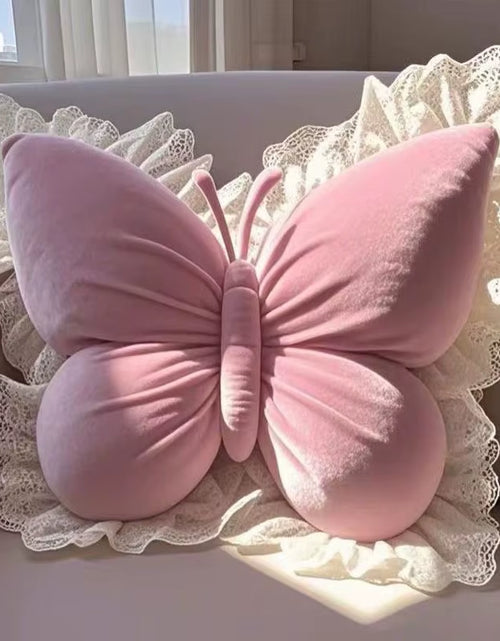 Load image into Gallery viewer, Cute Princess Butterfly Office Pillow Living Room Bow Bedroom Car Sofa Cushion Home New Pillow Room Home Garden Decor
