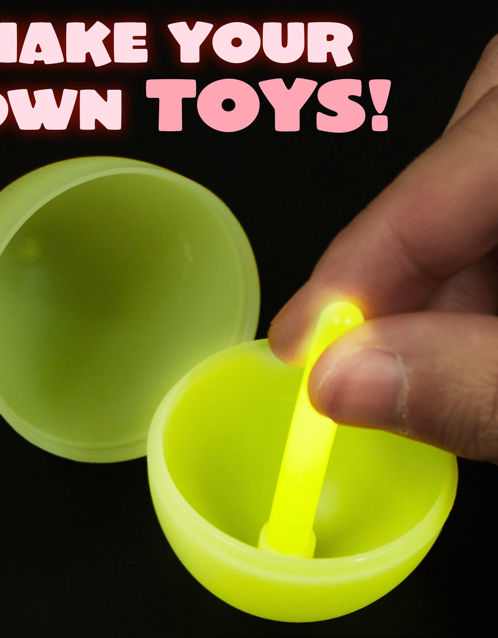 70 Pcs Easter Eggs Filled with Toys (35 Eggs & 35 Sticks),Easter Glowing Eggs Set for Kids,Easter Basket Stuffers Fillers Gift,Easter Eggs Hunt Game Party Favors