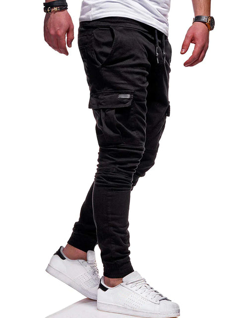 Load image into Gallery viewer, Men'S Casual Joggers Pants Sweatpants Cargo Combat Loose Sport Workout Trousers
