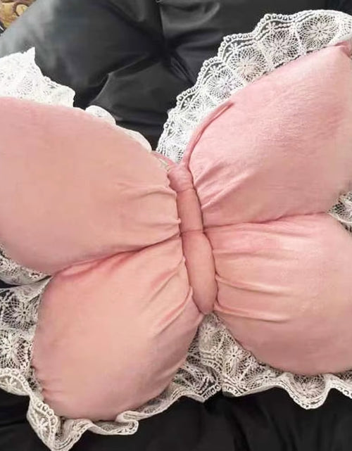 Load image into Gallery viewer, Cute Princess Butterfly Office Pillow Living Room Bow Bedroom Car Sofa Cushion Home New Pillow Room Home Garden Decor
